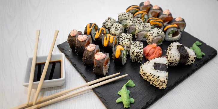 Sushi sobota: Sushi set pre dvoch s rozvozom v Žiline a na Orave