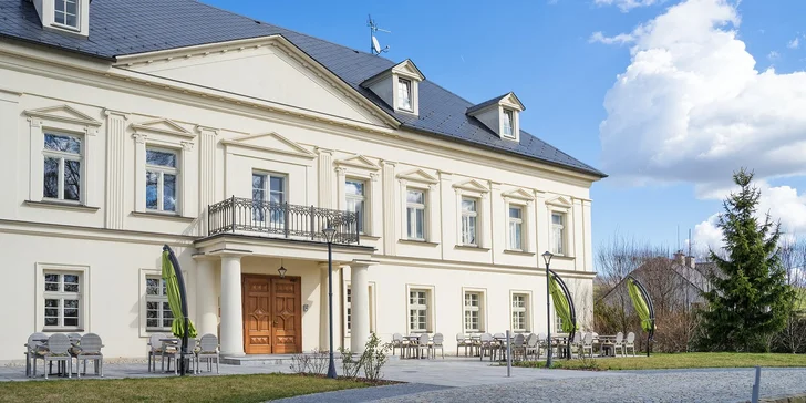Pobyt v kaštieli na severnej Morave: bohaté raňajky a wellness