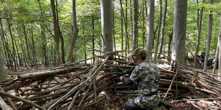 Akčný airsoftový detský tábor Légia: ako na bojovom poli