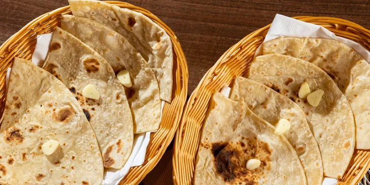 Indické špeciality, degustačné, vegetariánske a mäsové menu