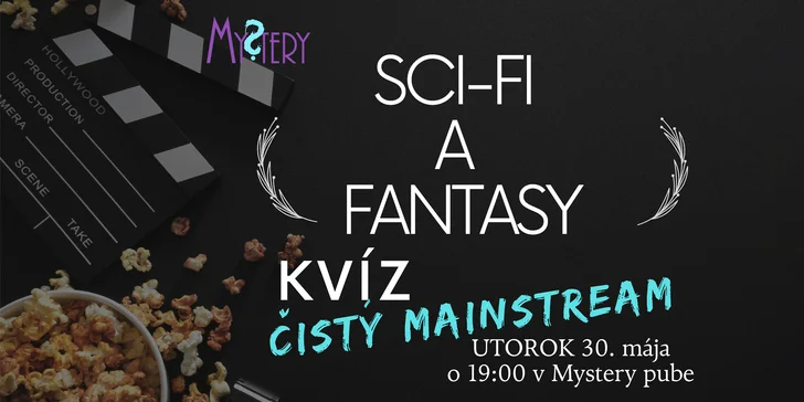 Kvízy v Mystery pub: Harry Potter, Dano Drevo a Sci-fi Fantasy