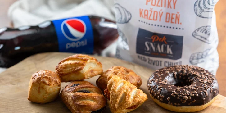 Chutná pauza: Minikoláčiky s donutom alebo pizza plátkom + osviežujúci nápoj