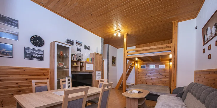 Dovolenka v Tatrách za bezkonkurenčnú cenu v priestrannom rodinnom apartmáne