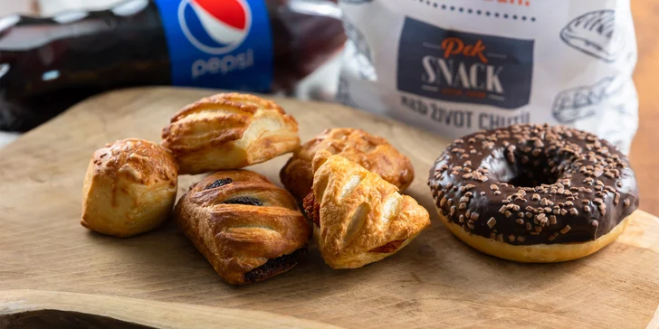 Chutná pauza: Minikoláčiky s donutom alebo pizza plátkom + osviežujúci nápoj