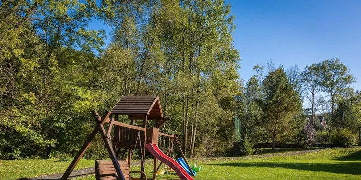 Wellness pobyt na chalupe pre celú rodinu uprostred lesov Spišskej Magury, vhodné pre 12 až 24 osôb
