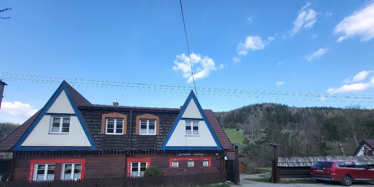 Wellness pobyt na chalupe pre celú rodinu uprostred lesov Spišskej Magury, vhodné pre 12 až 24 osôb