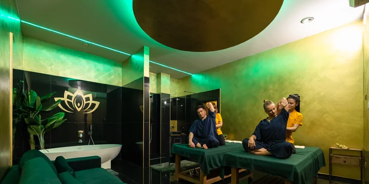 Thajská masáž pre jednotlivcov aj páry s privátnym wellness
