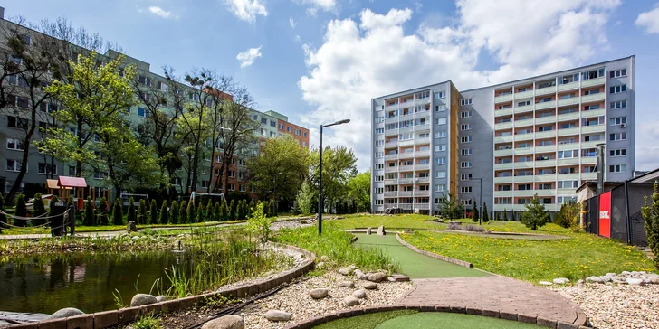 Najväčší outdoorový minigolf pre 2 až 4 osoby na východnom Slovensku