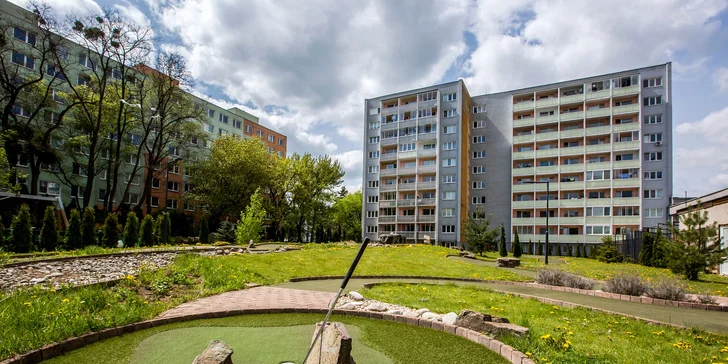 Najväčší outdoorový minigolf pre 2 až 4 osoby na východnom Slovensku