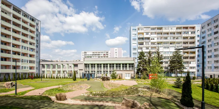 Najväčší outdoorový minigolf pre 2 až 4 osoby na východnom Slovensku