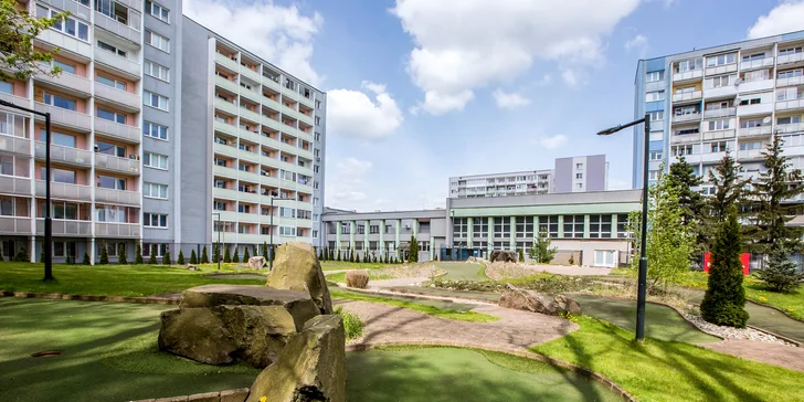 Najväčší outdoorový minigolf pre 2 až 4 osoby na východnom Slovensku