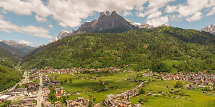 Dovolenka v Dolomitoch: hotel s plnou penziou a neobmedzeným wellness, turistika, bicykle a ferraty