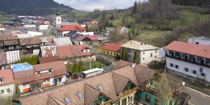Rodinný penzión s raňajkami v kúpeľnej obci Vyšné Ružbachy: na skok Pieniny, Tatry aj Poľsko