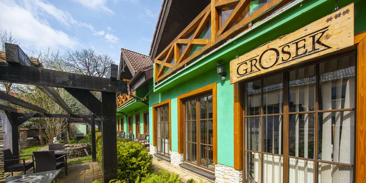 Rodinný penzión s raňajkami v kúpeľnej obci Vyšné Ružbachy: na skok Pieniny, Tatry aj Poľsko