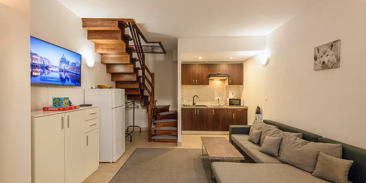 Rodinná dovolenka v nových apartmánoch Alexander v tesnej blízkosti Thermal Parku Vrbov