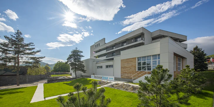 Idylický pobyt v komplexe Residence ŠÍRAVA*** apartmánový dom len 950 m od Thermalparku Šírava