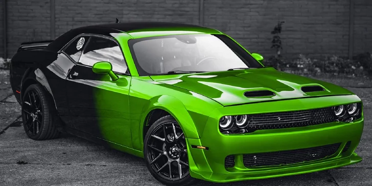 Superjazda v nadupanom DODGE CHALLENGER WIDEBODY 5.7 V8 HEMI na 15 - 60 minút vrátane pohonných hmôt a spolujazdcov zadarmo