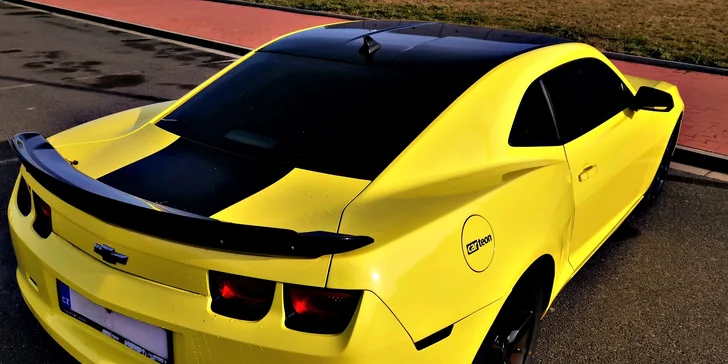 Jazda v CHEVROLET CAMARO 3.6 BUMBLEBEE na 15 - 60 minút vrátane pohonných hmôt