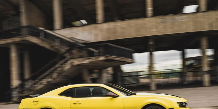 Jazda v CHEVROLET CAMARO 3.6 BUMBLEBEE na 15 - 60 minút vrátane pohonných hmôt