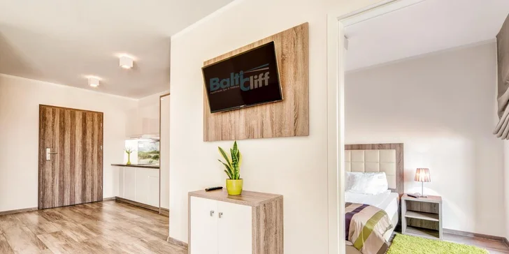 Luxus pri Baltskom mori: moderné apartmány s neobmedzeným wellnesom, polpenziou aj výhľadom