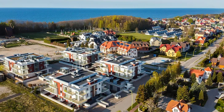Luxus pri Baltskom mori: moderné apartmány s neobmedzeným wellnesom, polpenziou aj výhľadom