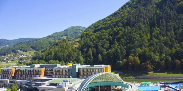 Wellness pobyt v Slovinsku: hotel v krásnej prírode, polpenzia aj komplex termálnych bazénov