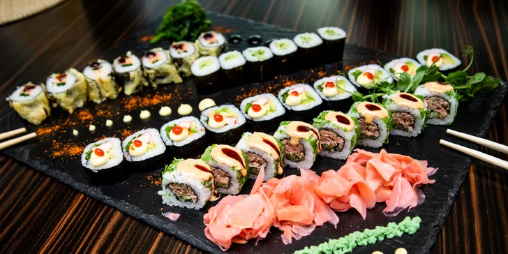 Fantastický sushi set pre 1 alebo 2 osoby v SUSHIHANIL