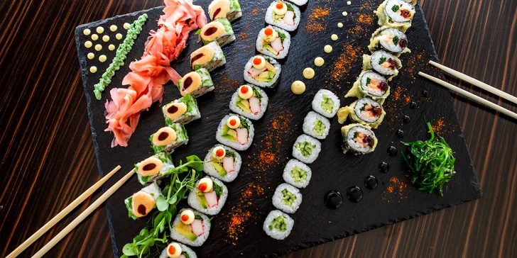 Fantastický sushi set pre 1 alebo 2 osoby v SUSHIHANIL
