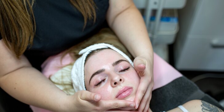 Kozmetické služby pre krásnu a zdravú pleť: Hĺbkové čistenie pleti s diagnostikou alebo masáž tváre