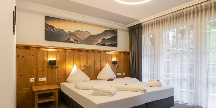 Alpský rezort s neobmedzenými možnosťami: polpenzia, neobmedzený wellness, vybavenie pre rodiny, v lete Mountain card aj animačný program