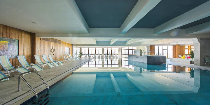 Grand Hotel Bellevue****: 4-chodová večera a vstup do hotelového wellness s bazénom pre 2 osoby