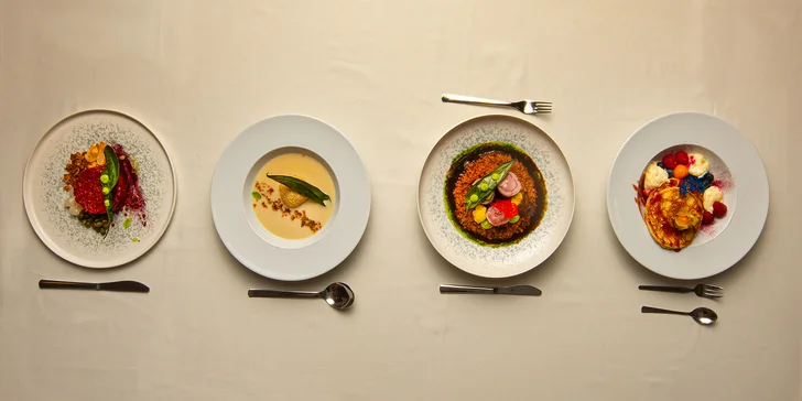 Grand Hotel Bellevue****: 4-chodová večera a vstup do hotelového wellness s bazénom pre 2 osoby