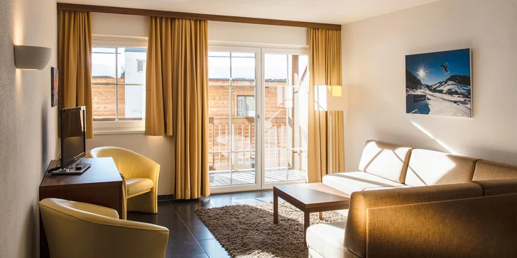 Aktívna dovolenka v Rakúsku, oblasť Saalbach: apartmány až pre 8 osôb, sauny a zadarmo lanovky