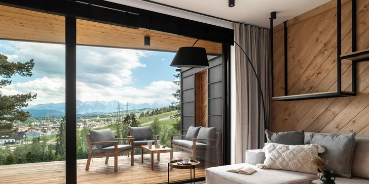 Luxusné apartmány s fenomenálnym výhľadom: len na skok od termálnych kúpeľov aj do Tatier