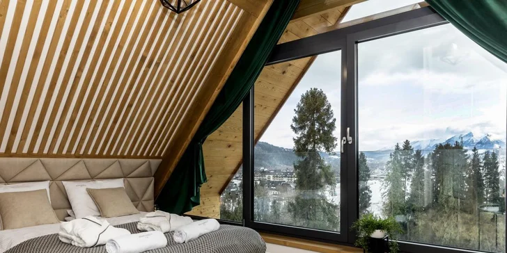 Luxusné apartmány s fenomenálnym výhľadom: len na skok od termálnych kúpeľov aj do Tatier