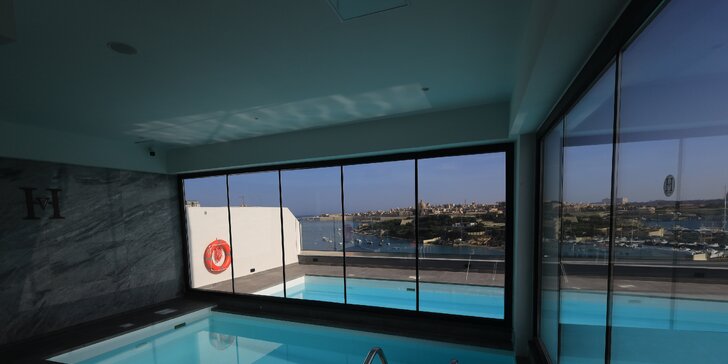 Dovolenka na Malte: raňajky, vonkajší aj vnútorný bazén a sauna, fitness, 1 noc zadarmo