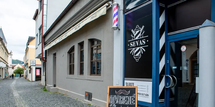 Barbershop Sevas: Otvorené vouchery na strihanie, holenie aj kozmetiku