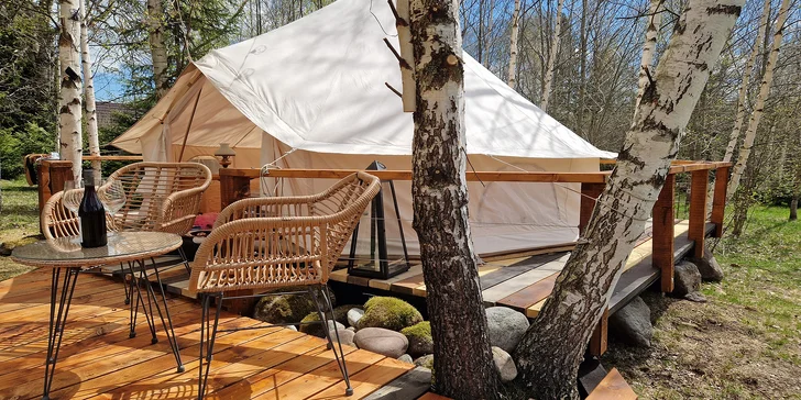 Nefalšované dobrodružstvo či rodinná dovolenka v prvom tatranskom glampingu