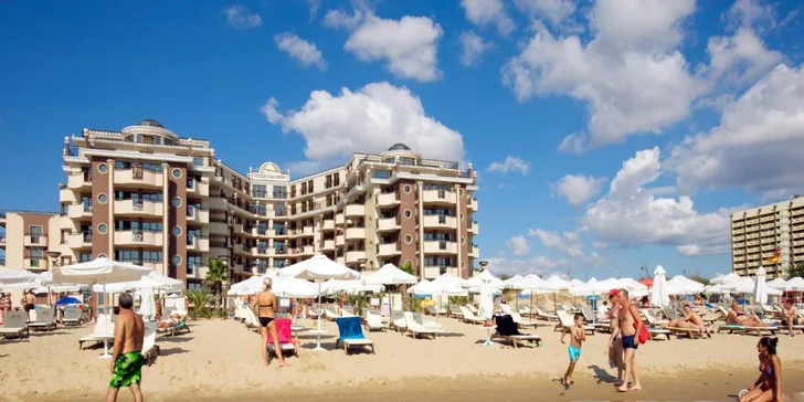 Bulharsko letecky: All inclusive v hoteli s bazénom, nádhernou plážou a výbornou stravou