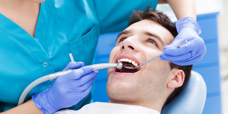 Dentálna hygiena s pieskovaním aj s možnosťou bielenia zubov v Gekam-dental