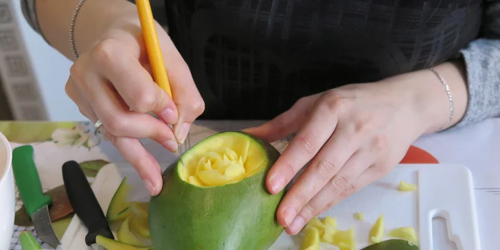 Online kurz Carvingfruit: dekoratívne vyrezávanie do ovocia a zeleniny