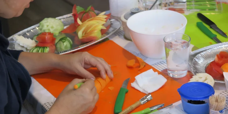 Online kurz Carvingfruit: dekoratívne vyrezávanie do ovocia a zeleniny
