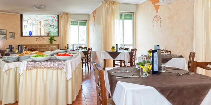 Rodinná dovolenka pri brehu Gardského jazera: 3* hotel 100 m od pláže, raňajky aj polpenzia, uvítací drink