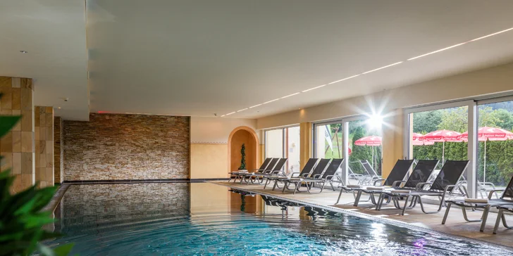 Dovolenka v Rakúsku: hotel v horách, polpenzia, neobmedzený wellness aj bezplatné atrakcie v okolí