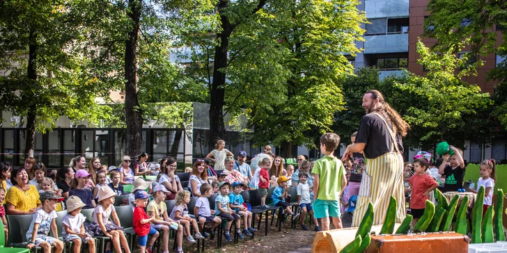 Leto v Kulturparku: júlová, augustová alebo celofestivalová permanentka na detské divadielka