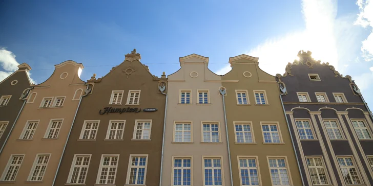 Hampton by Hilton priamo v centre Gdanska: špičková polpenzia
