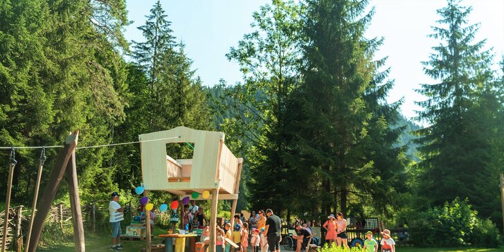 Celodenný neobmedzený vstup do zábavného parku OBROVO v Čutkovskej doline pri Ružomberku