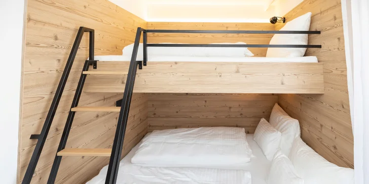 Pobyt v apartmánoch až pre 7 osôb s neobmedzeným wellness v rakúskom pohorí Totes Gebirge