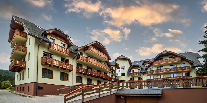 Plne vybavený mezonetový apartmán na Donovaloch až pre 8 osôb, deti do 3 rokov zdarma