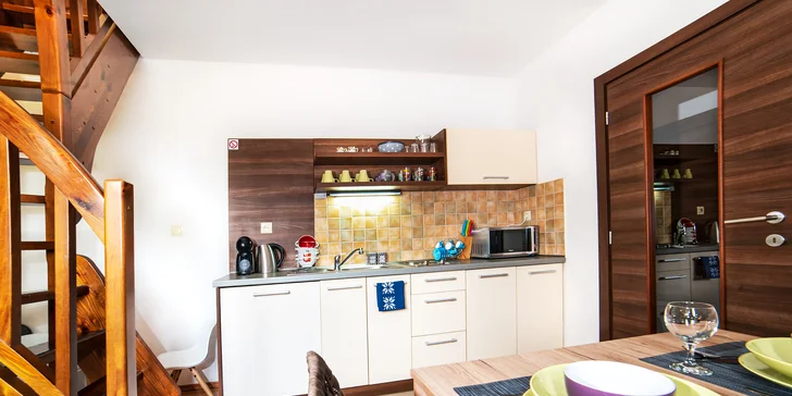 Plne vybavený mezonetový apartmán na Donovaloch až pre 8 osôb, deti do 3 rokov zdarma